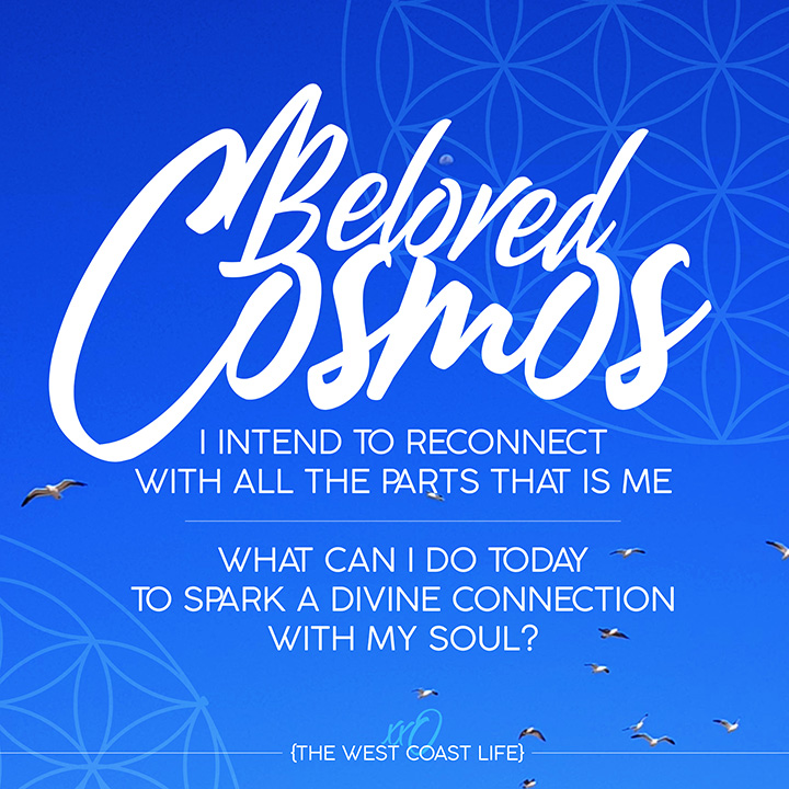 I Intend to Reconnect with all the Parts that is Me